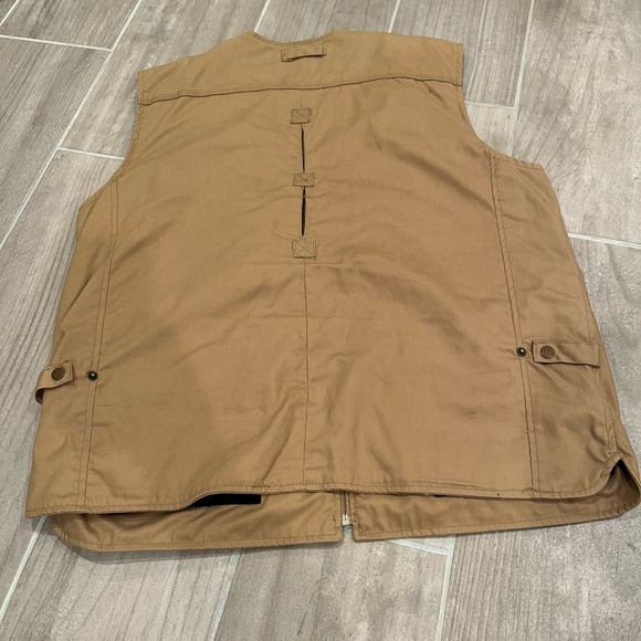 HQ Issue Canvas Zip Concealment Vest Tactical Khaki Size XXL - Picture 6 of 10